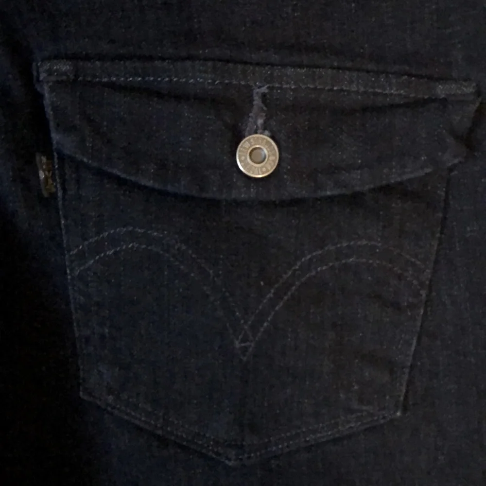 Levi’s Mid Rise Skinny Dark Blue Denim Size 6M - Picture 3 of 7